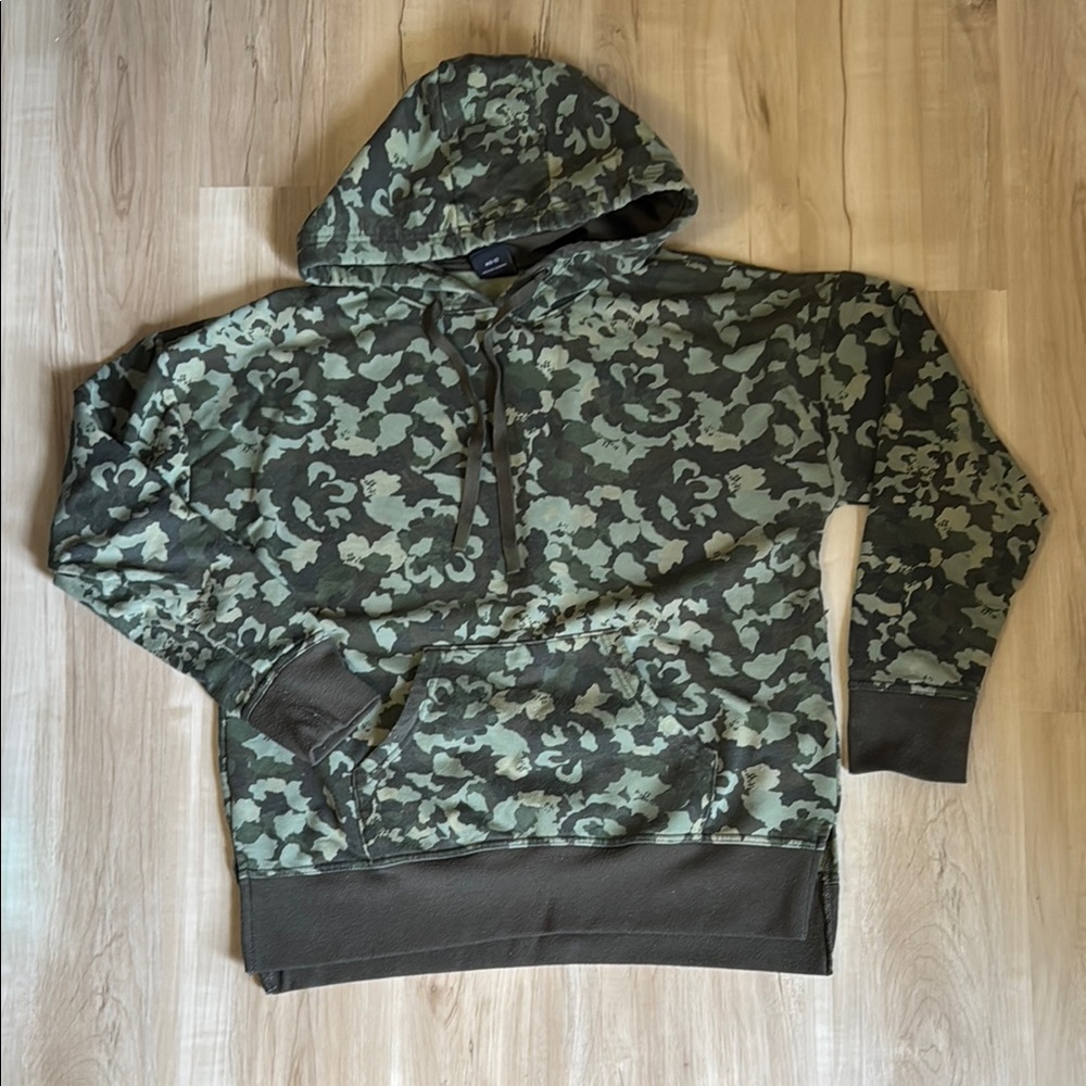 Athletic Works Camouflage Hoodie with Drawstring